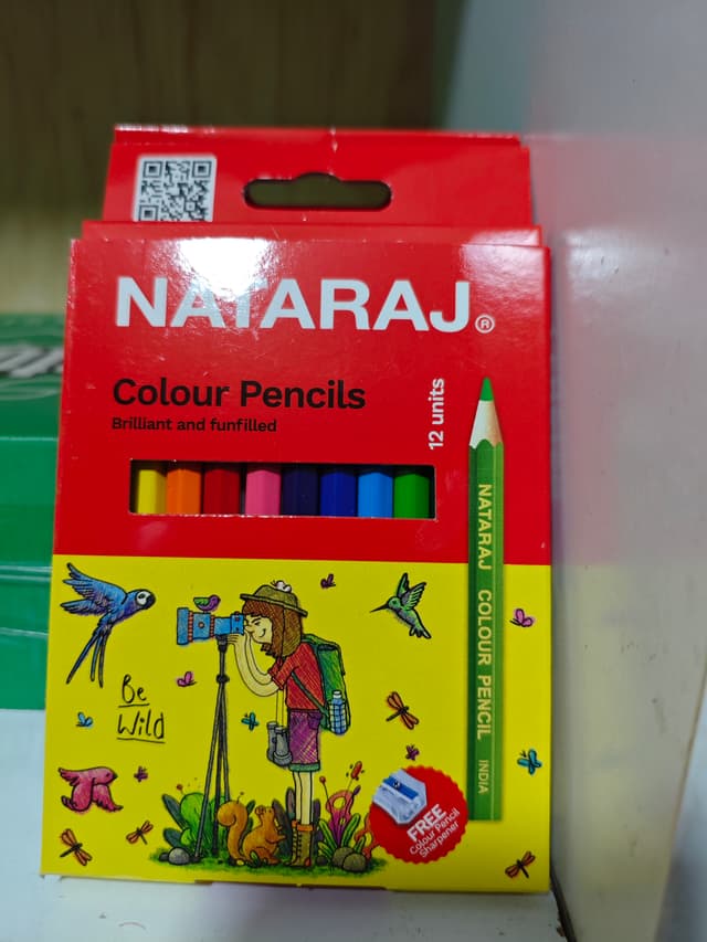 nataraj coloured pencils